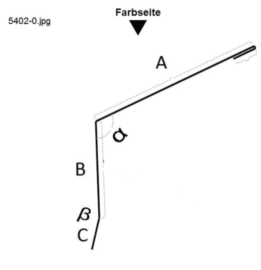 Sandwichplatten Kantteile | First, Abweisprofil, Ausgleichsprofil, Sonderkantteile Auflageblech + Ortgang 0,75